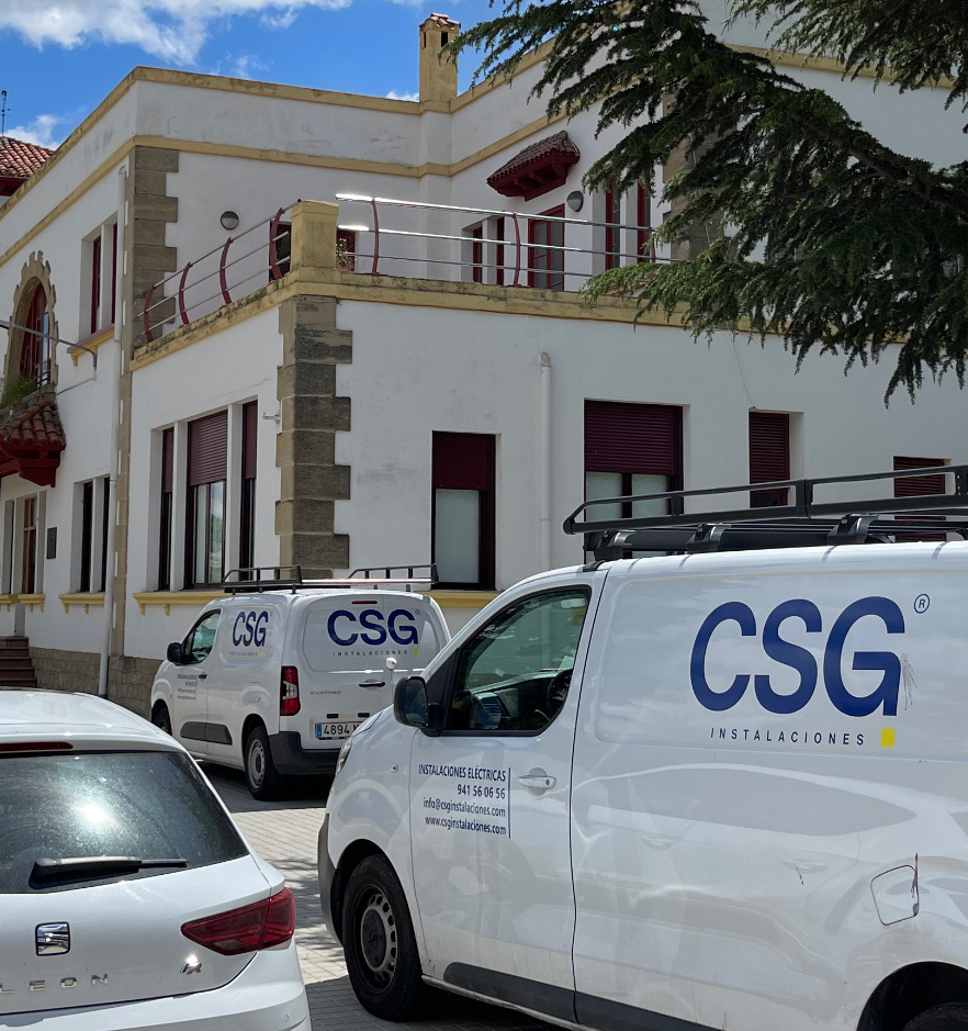 Vehículos de CSG Instalaciones