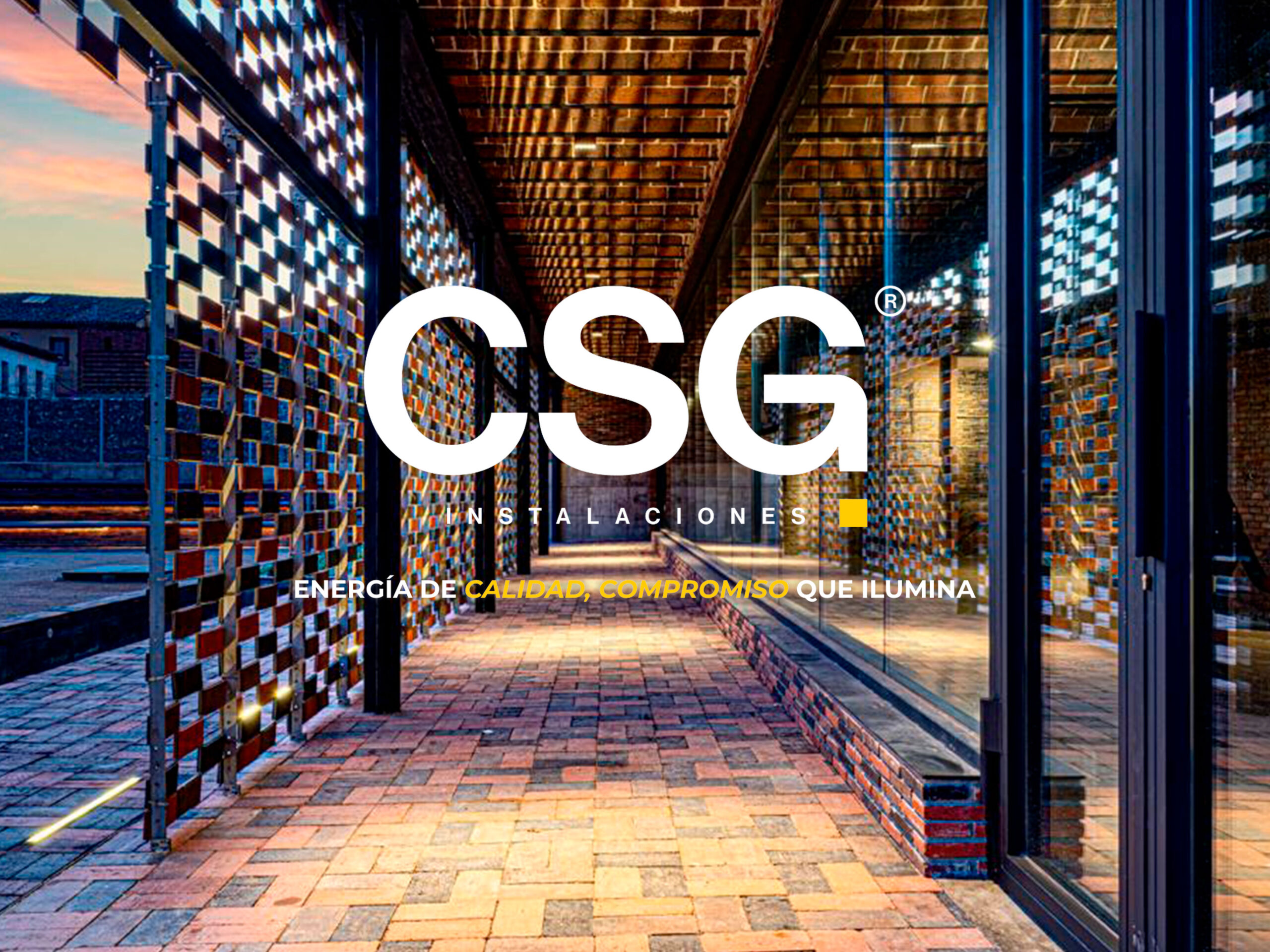 Trabajo de instalación eléctrica realizada por CSG